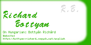 richard bottyan business card