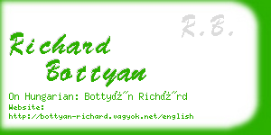 richard bottyan business card